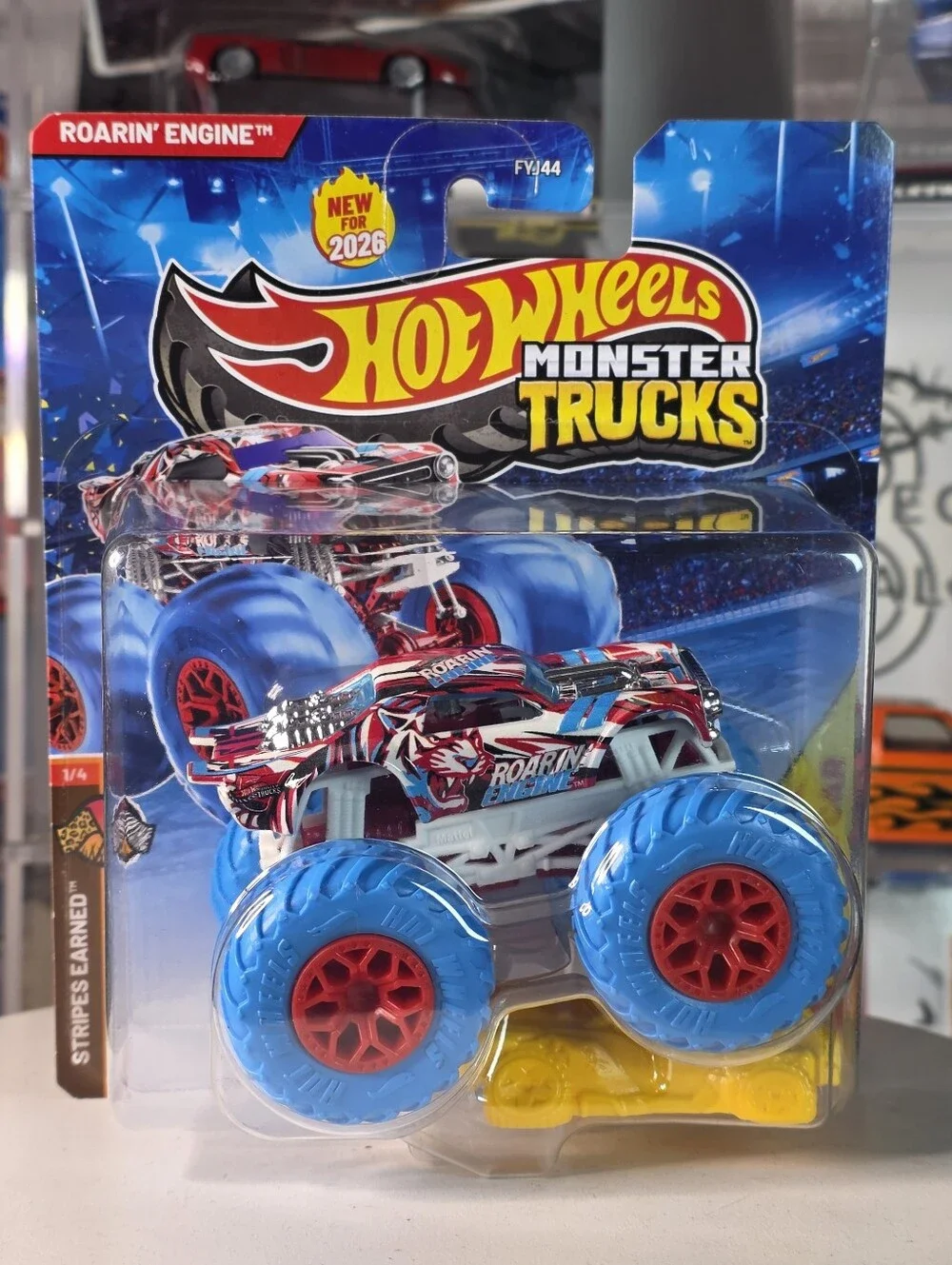 New 2026 Hot Wheels Roarin Engine Monster Truck